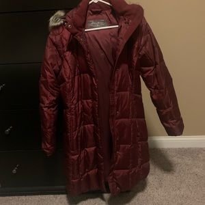 Eddie Bauer long down coat